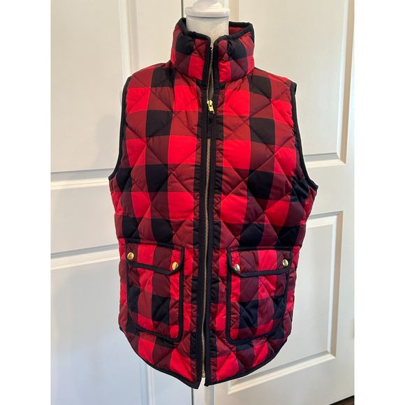 J Crew Jackets & Blazers - J Crew Plaid Vest - Medium